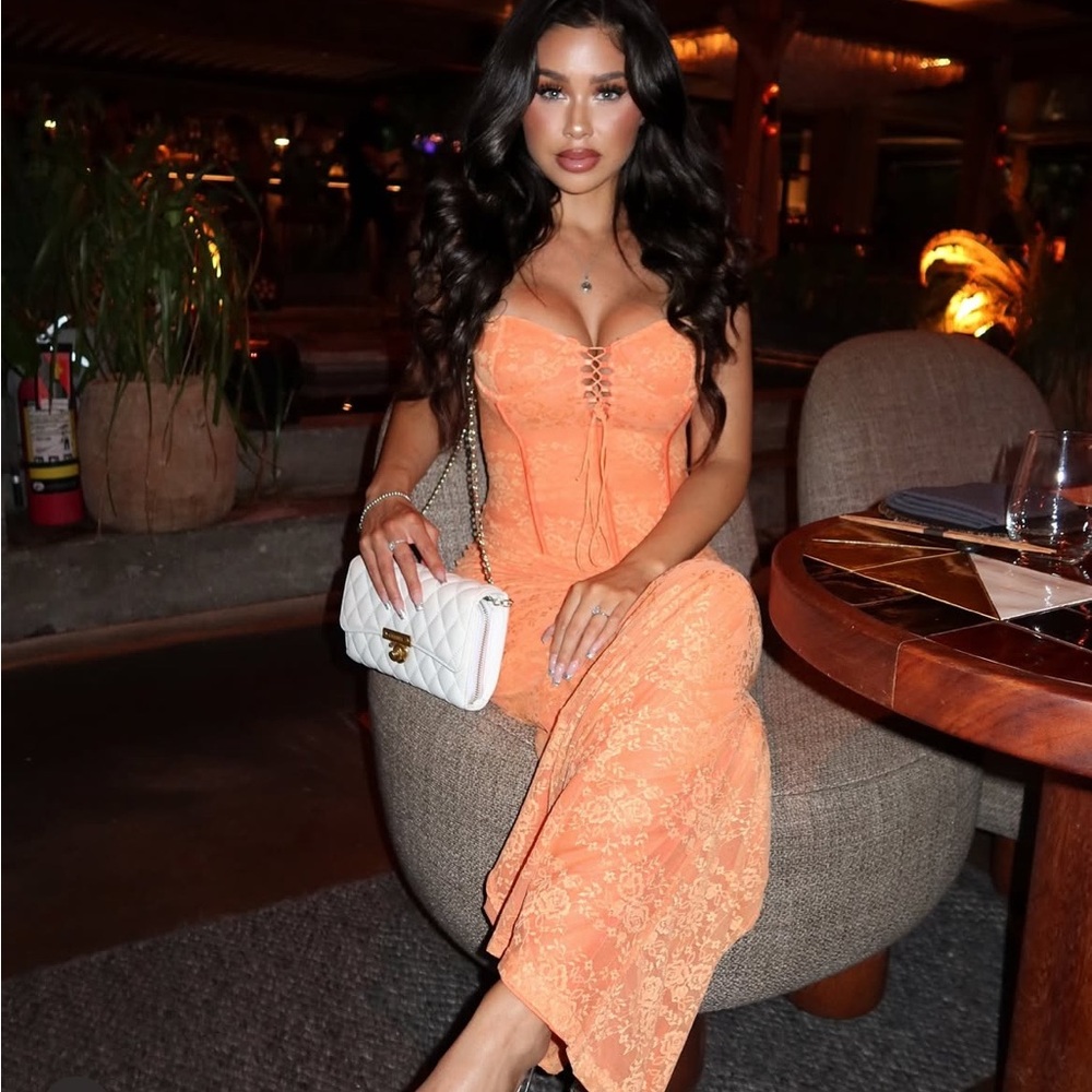 Outcast orange Maxi dress